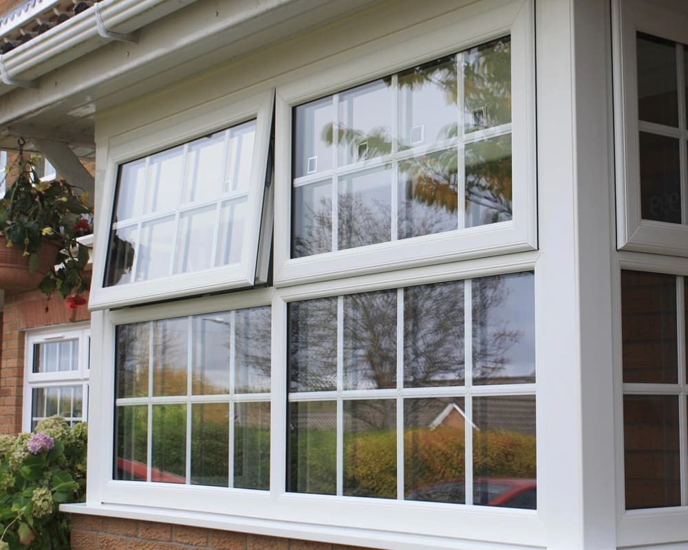 Top hung double glazing on Edinburgh home