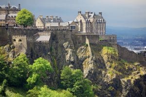 Edinburgh Castle From Edinburgh Conservation Areas